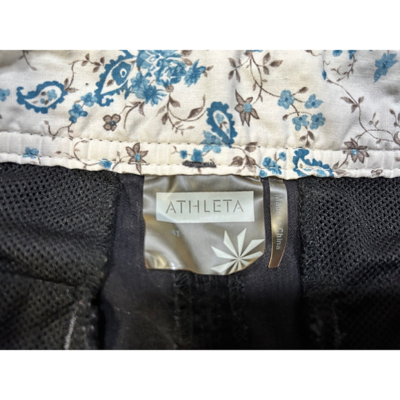 Athleta Black Corduroy Skirt Size 4 - Picture 8 of 8